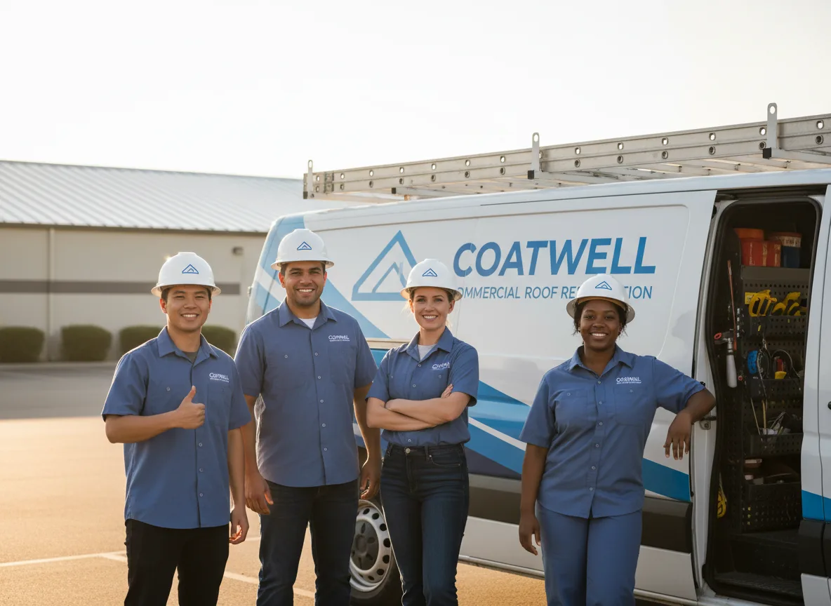 Commercial roof coating company in Moodus, CT
